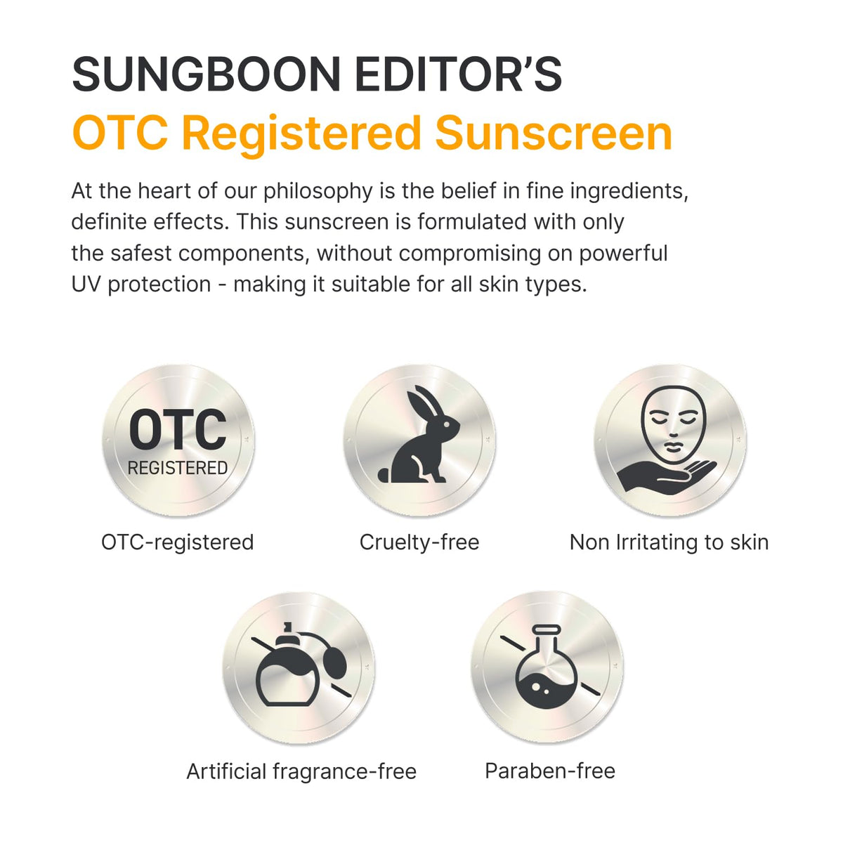 SUNGBOON EDITOR Daily Invisible Blurring Sunscreen 50ml packaging