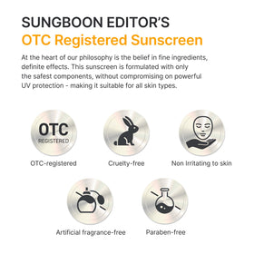 SUNGBOON EDITOR Daily Invisible Blurring Sunscreen 50ml packaging