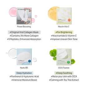 SUNGBOON EDITOR Deep Collagen Niacin-Vita C Overnight Mask in hand