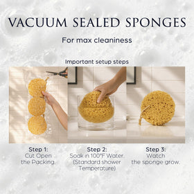 Sunlite Sports Spongentle Loofah Sponge large size for comfortable grip