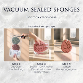 Sunlite Sports Spongentle Loofah Sponge packaging display