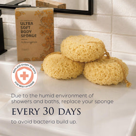 Sunlite Sports Spongentle Loofah Sponge packaging front view