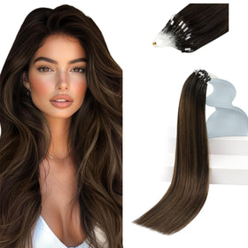Sunny Hair 16 Inch Micro Link Hair Extensions front view