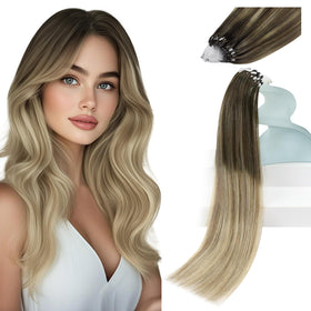 Sunny Hair 18 Inch Micro Hair Extensions front view