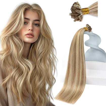 Sunny Hair 18 Inch U Tip Extensions front view