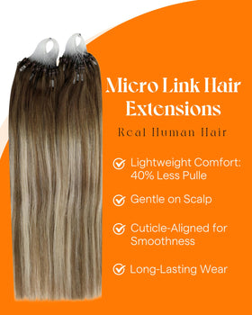Sunny Hair 22 Inch Microlink Hair Extensions in a styled updo