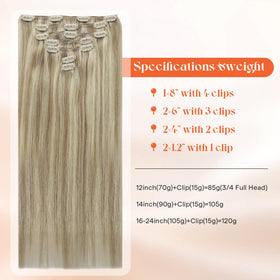 Sunny Hair clip-in extensions blonde highlights lifestyle scene