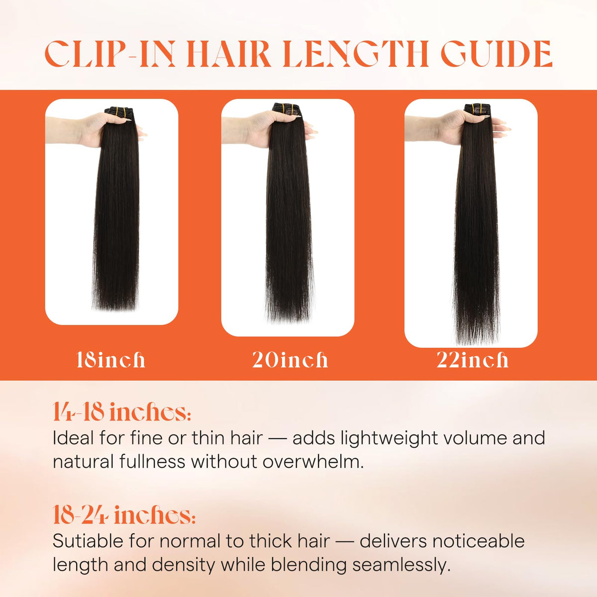 Sunny Hair Clip-in Extensions in packaging