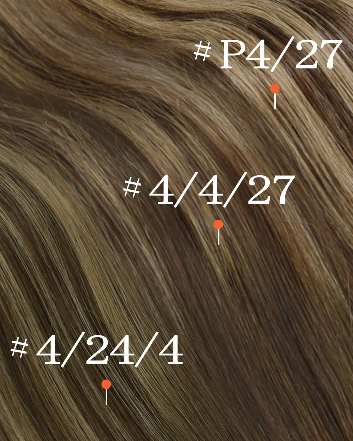 Sunny Hair Clip-in extensions showing texture and quality