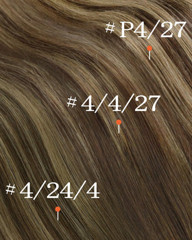 Sunny Hair Clip-in extensions showing texture and quality