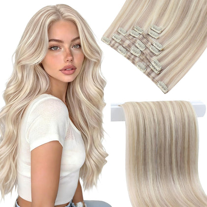 Sunny Hair Clip-in Hair Extensions 28 Inch front view