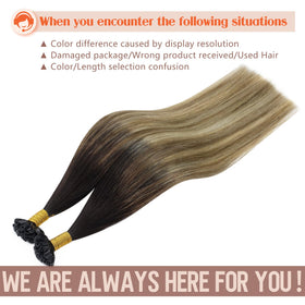 Sunny Hair K Tip extensions packaging