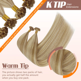 Sunny Hair K Tip Hair Extensions 20 Inch packaging