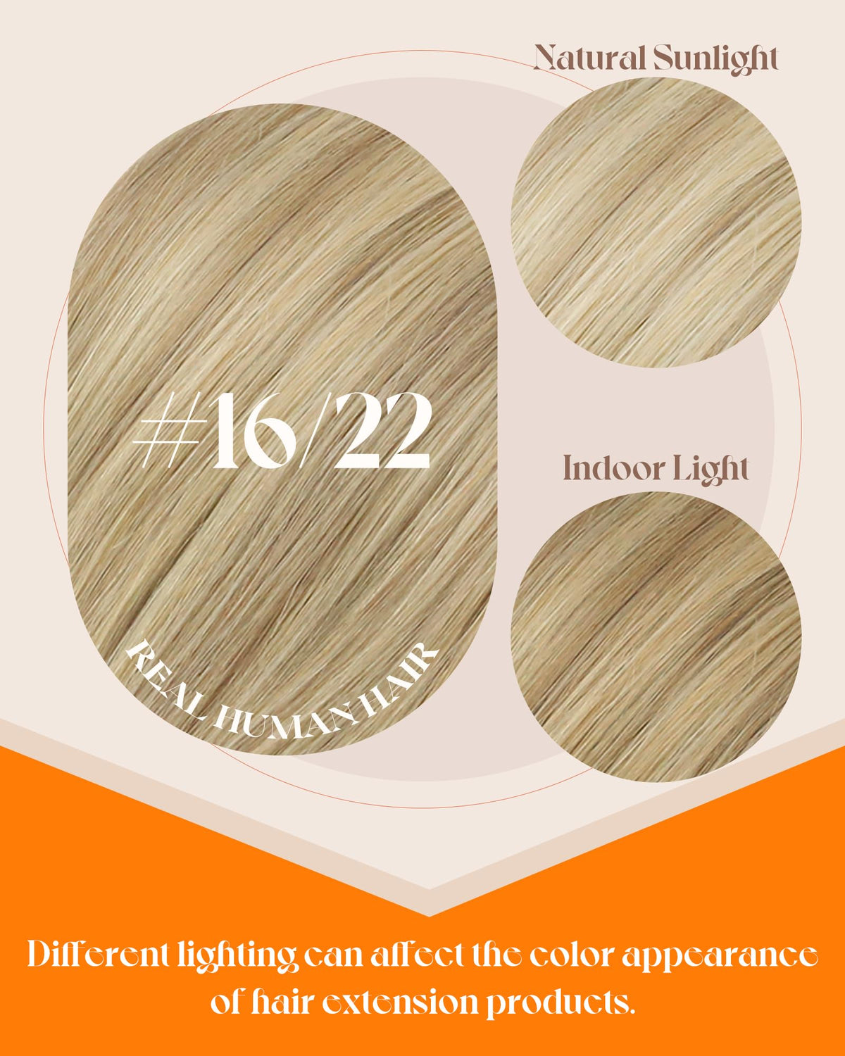 Sunny Hair K Tip Hair Extensions 20 Inch showing natural blending