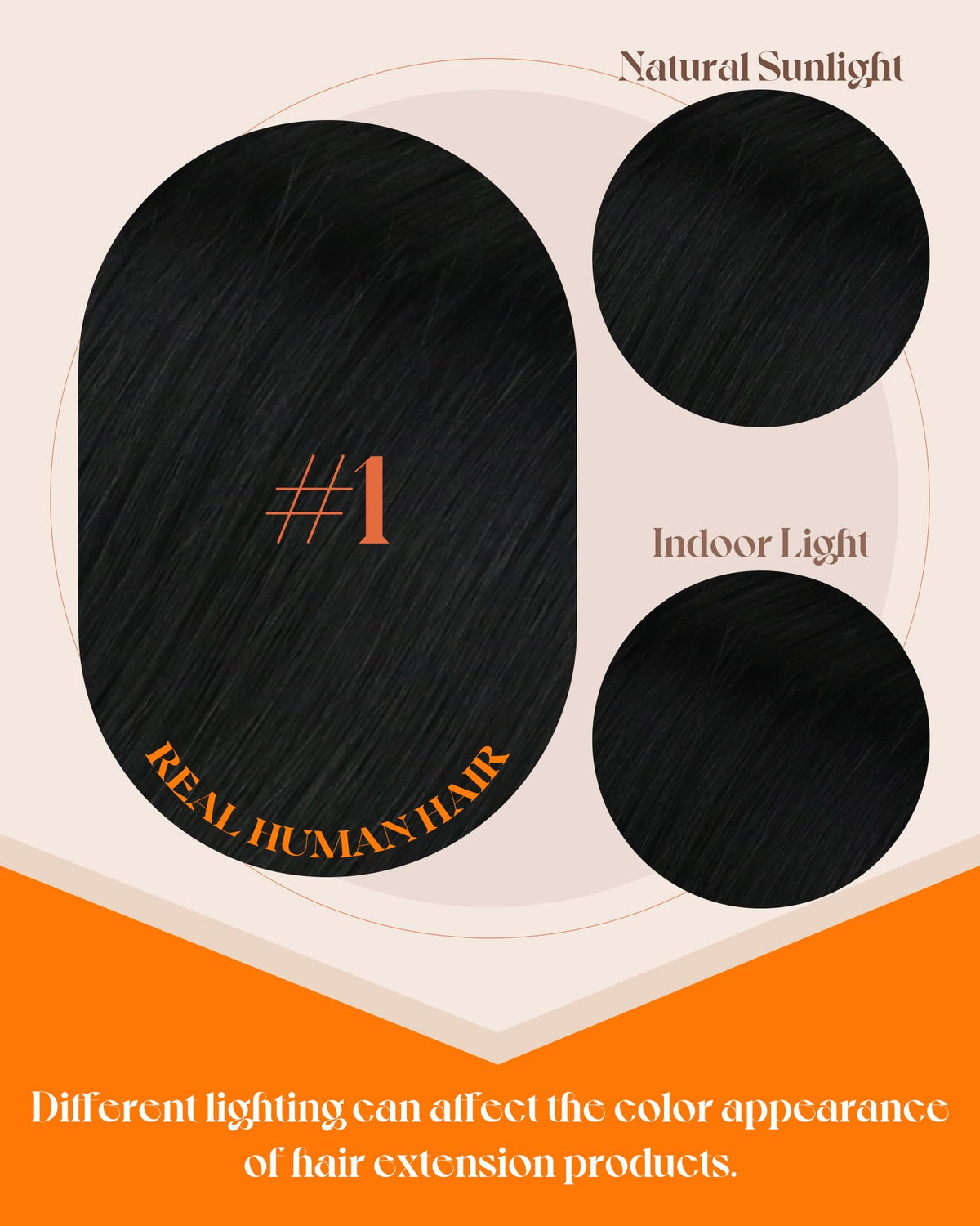 Sunny Hair K Tips Hair Extensions showing natural blending