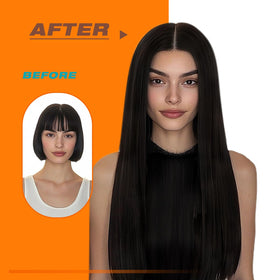 Sunny Hair Tape in Hair Extensions in various light settings