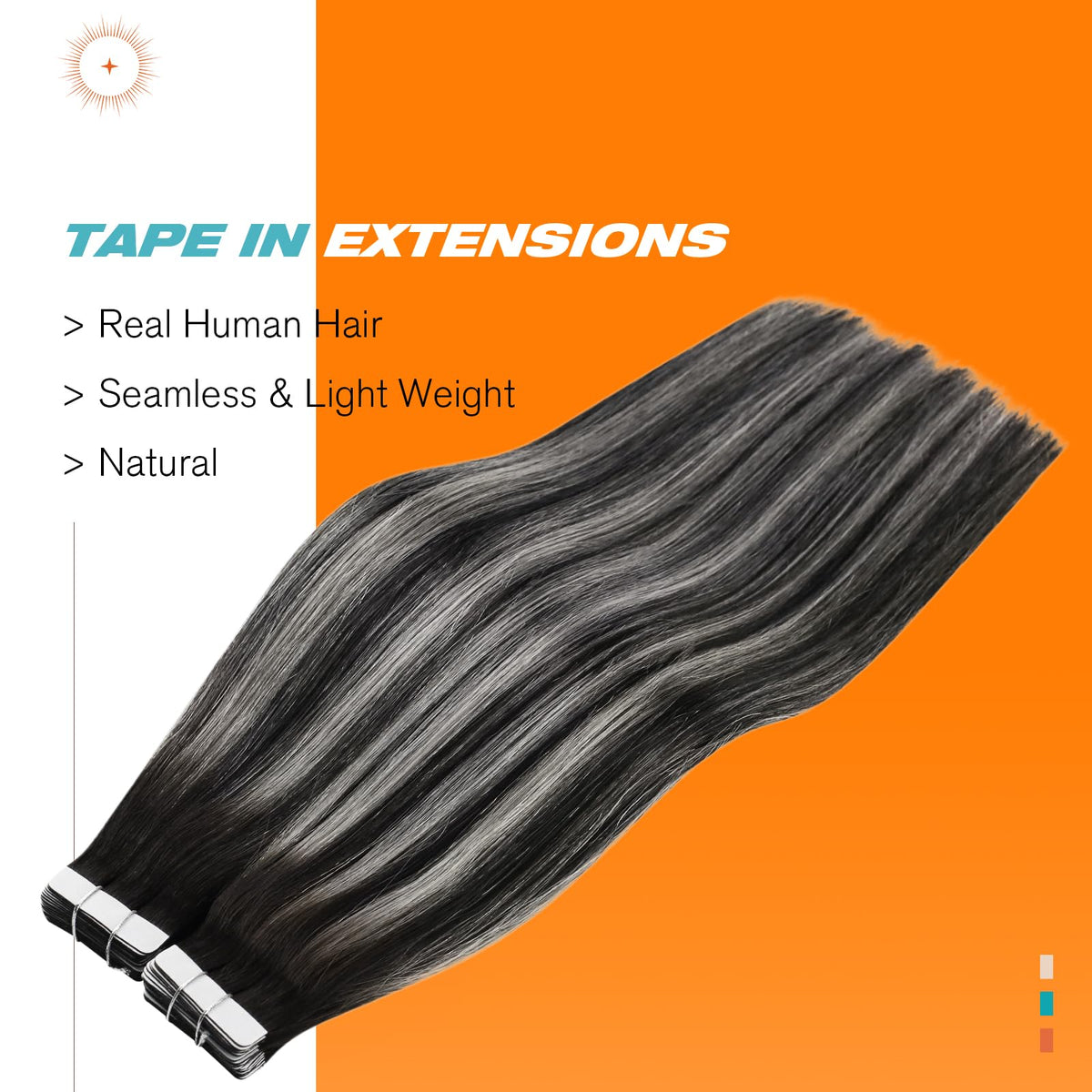 Sunny Hair Tape in Hair Extensions packaging with 20 inch length
