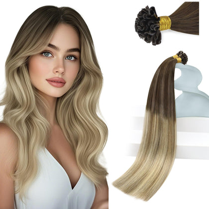 Sunny Hair U Tip Extensions 20 Inch front view