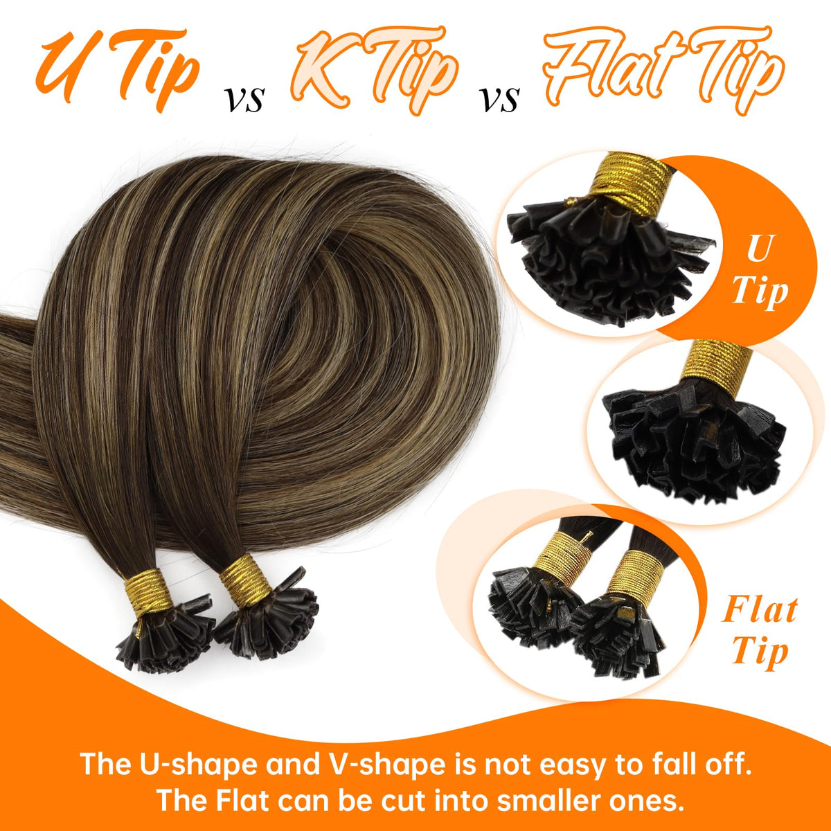 Sunny Hair U Tip Hair Extensions 20 Inch in a lifestyle setting