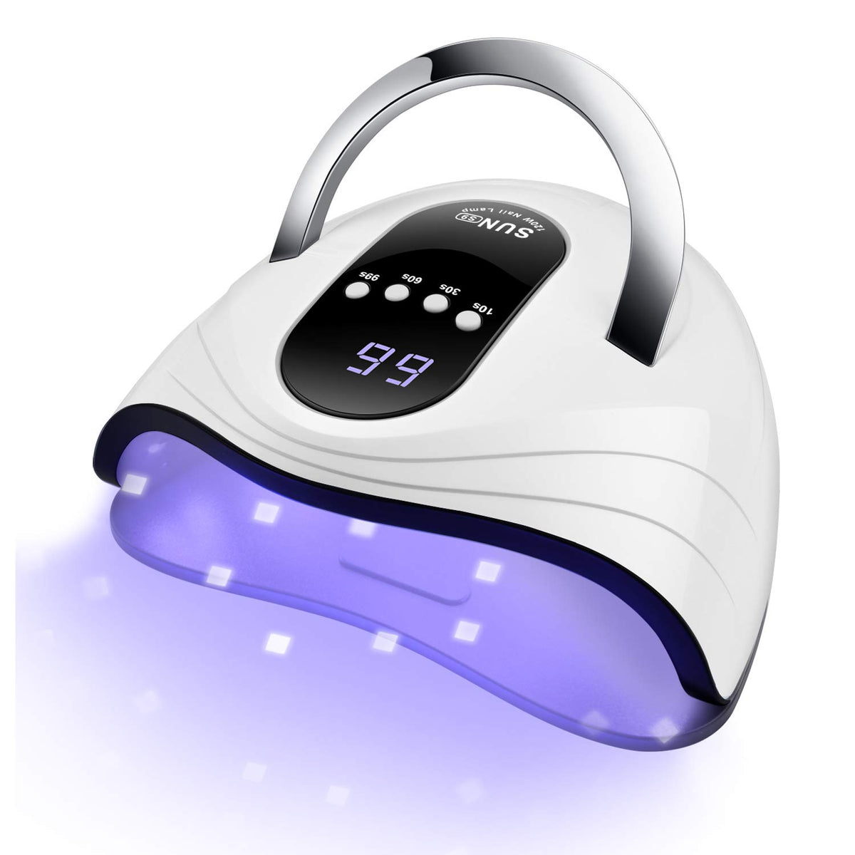 Sunrich UV Gel Nail Lamp 120W front view