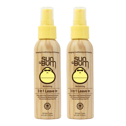 SunSun Revitalizing 3-in-1 Detangler Leave In Conditioner front view