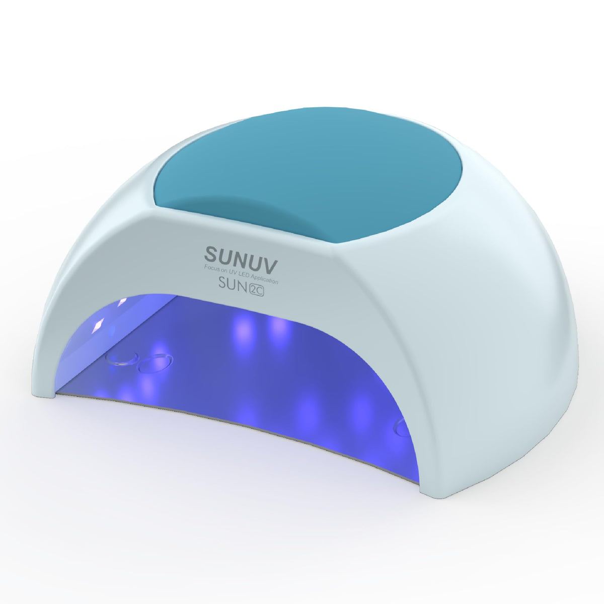 SUNUV UV LED Nail Lamp blue front view