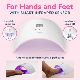 SUNUV UV LED Nail Lamp compact design