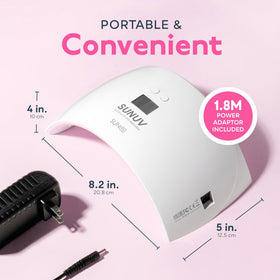 SUNUV UV LED Nail Lamp with user manual