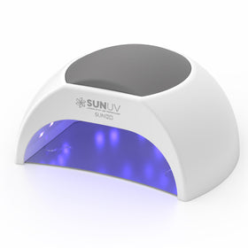 SUNUV UV Light for Gel Nails front view in grey