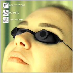 Super Sunnies Goggles displayed on a table