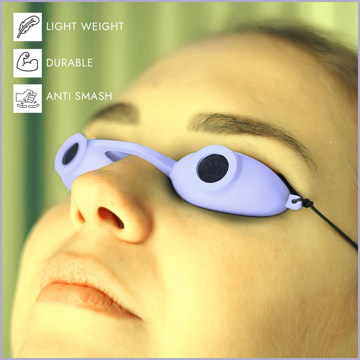 Super Sunnies UV goggles in packaging