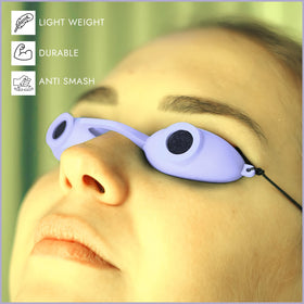 Super Sunnies UV goggles in packaging