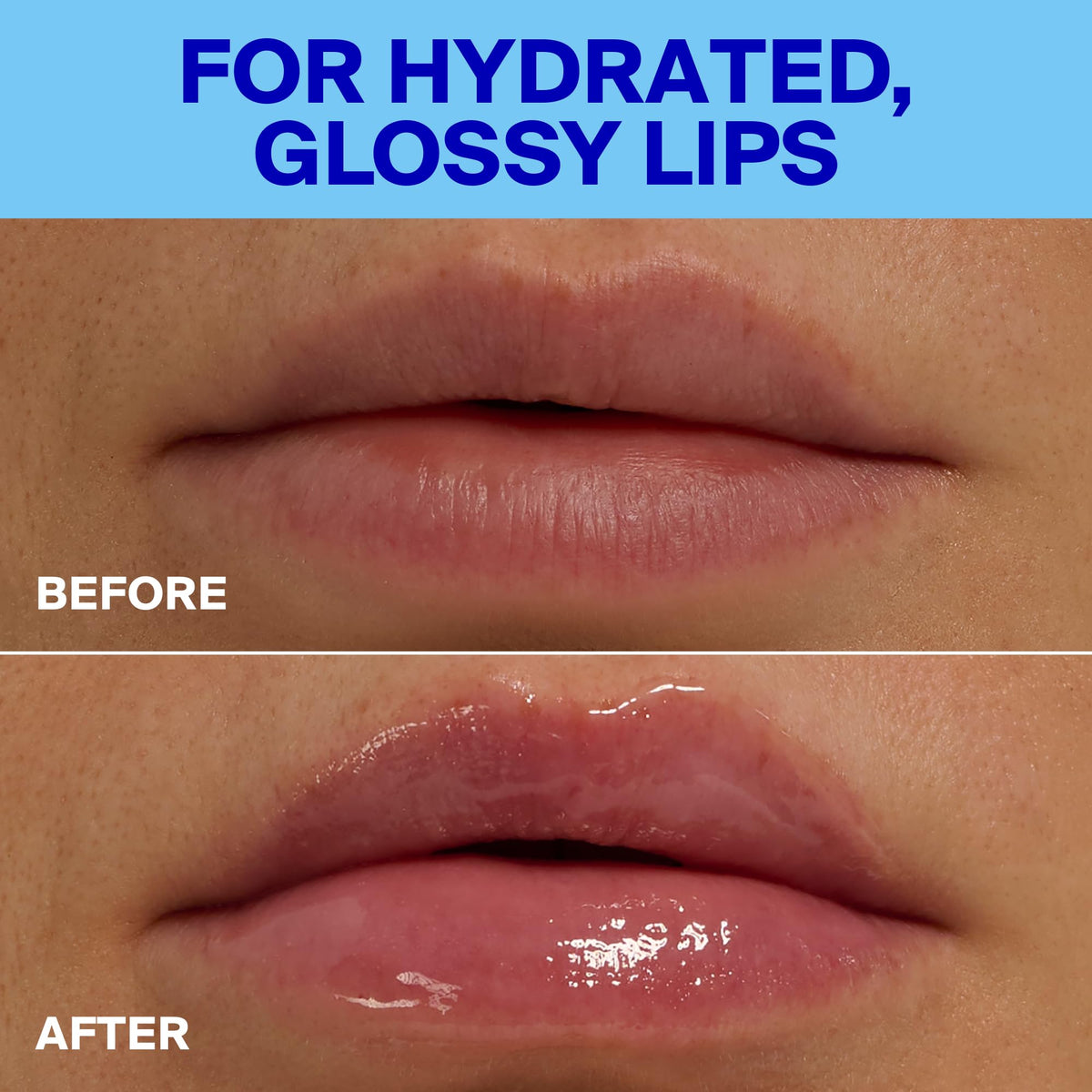Supergoop! Glow Gloss Lip Balm with a soft pink tint swatch