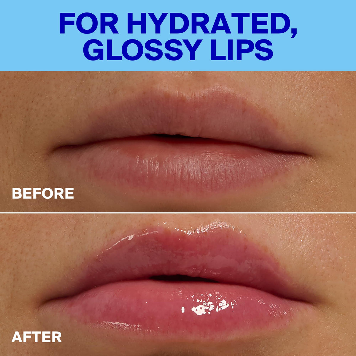 Supergoop! Glow Gloss SPF 40 Lip Balm in use outdoors