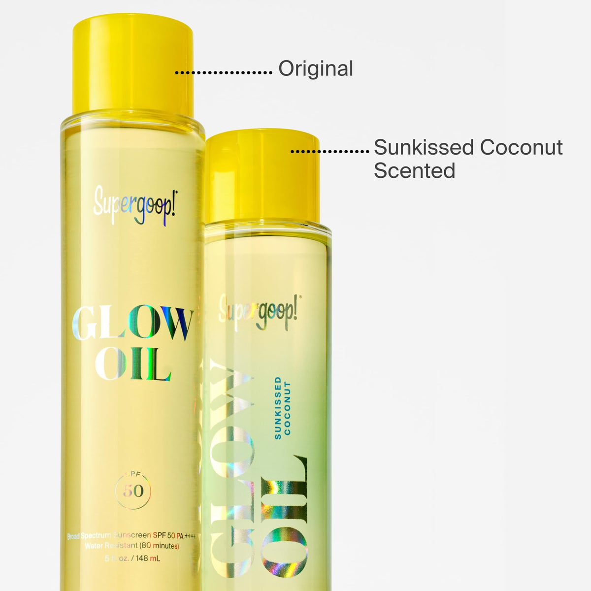 Supergoop! Glow Oil 5 fl oz close-up of spray