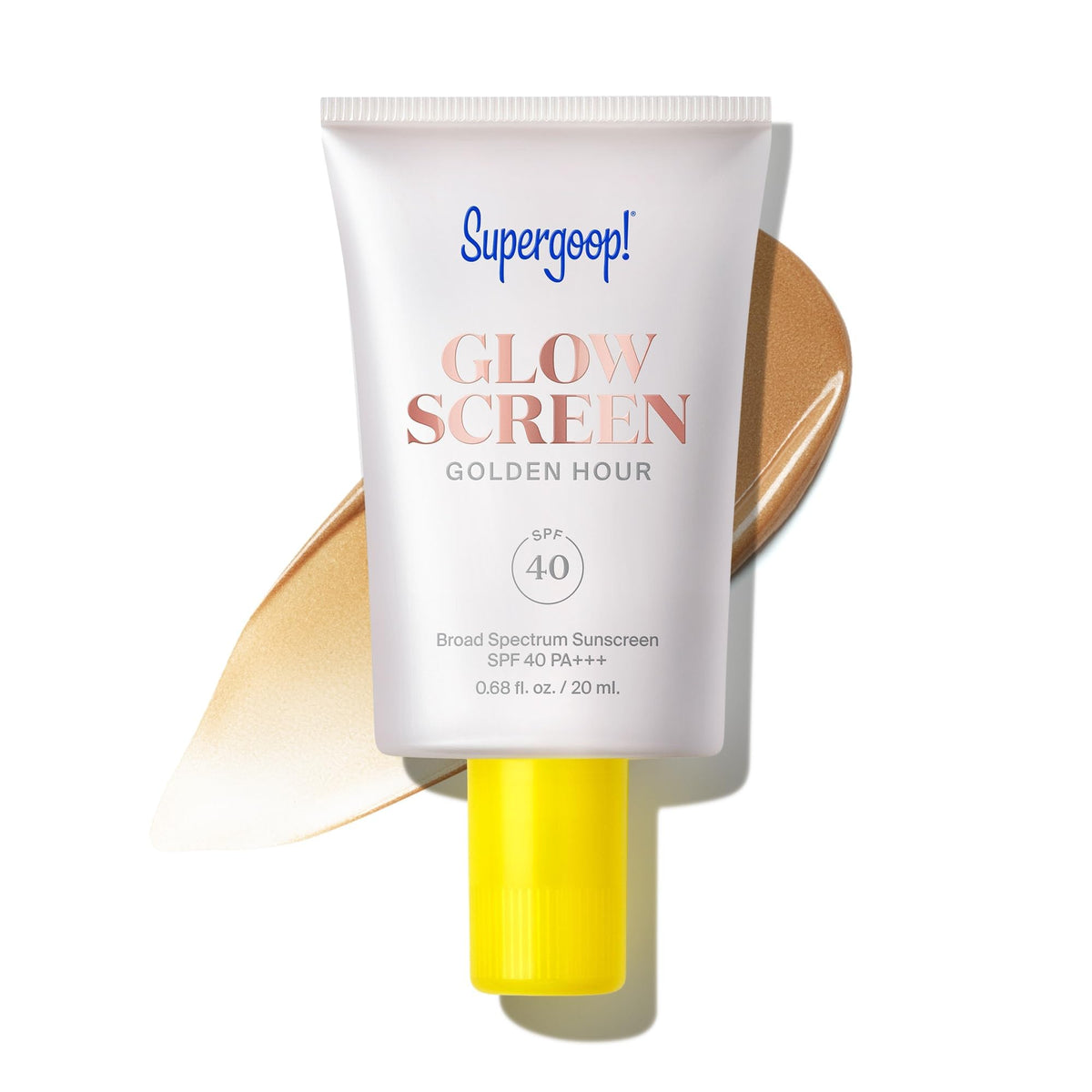 Supergoop! Glowscreen SPF 40 Golden Hour front view