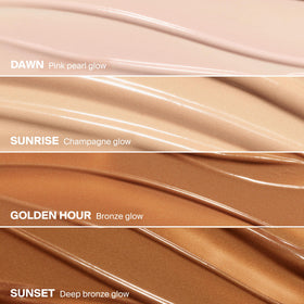 Supergoop! Glowscreen SPF 40 lifestyle scene with model