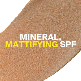 Supergoop! Mineral Mattescreen SPF 40 back view with ingredients