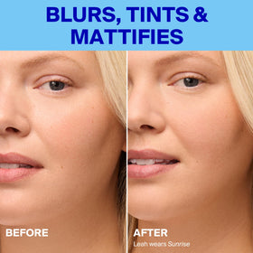 Supergoop! Mineral Mattescreen SPF 40 back view with ingredients