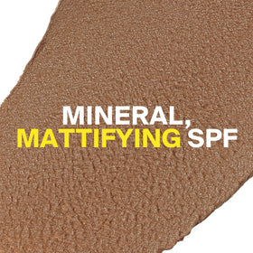Supergoop! Mineral Mattescreen SPF 40 texture on skin