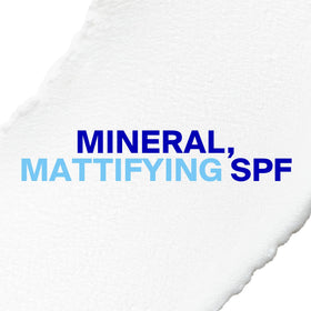 Supergoop! Mineral Mattescreen SPF 40 texture on skin