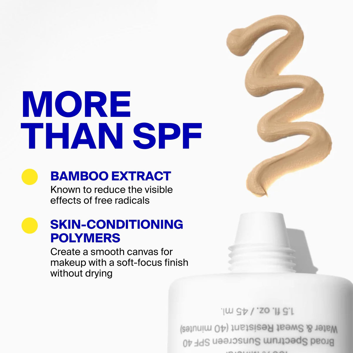 Supergoop! Mineral Mattescreen SPF 40 with natural background