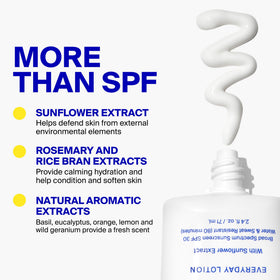 Supergoop! PLAY Everyday SPF 30 Lotion in outdoor setting