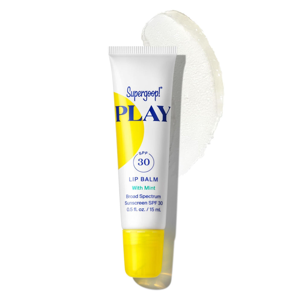 Supergoop! PLAY Lip Balm SPF 30 Mint front view