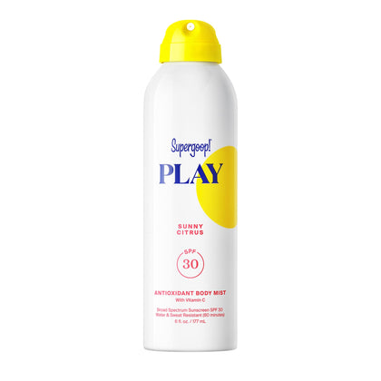 Supergoop! PLAY SPF 30 Antioxidant Body Mist front view