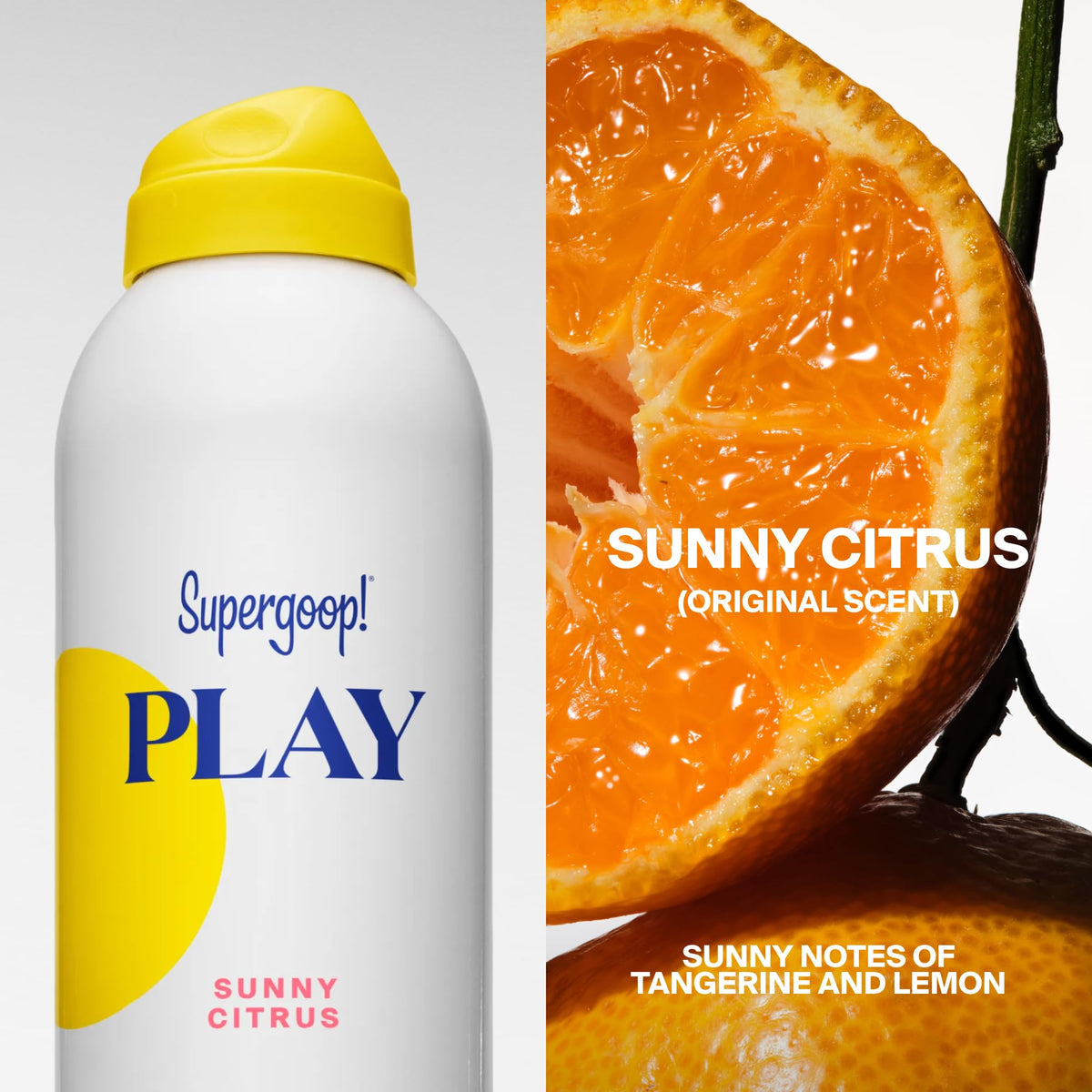 Supergoop! PLAY SPF 30 Antioxidant Body Mist packaging