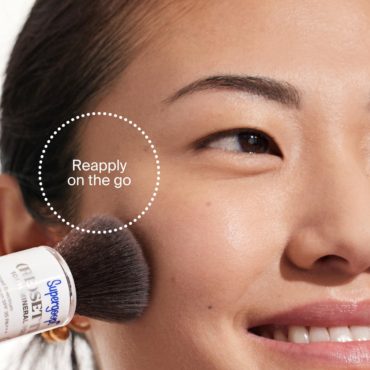 Supergoop! (Re)setting Face Powder SPF 35 Deep translucent shade
