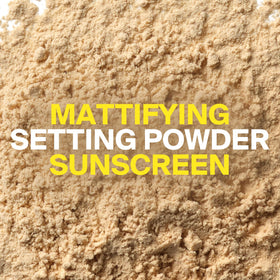 Supergoop! (Re)setting Face Powder SPF 35 twist-lock brush