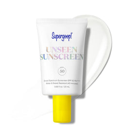 Supergoop! Unseen Sunscreen SPF 50 front view packaging
