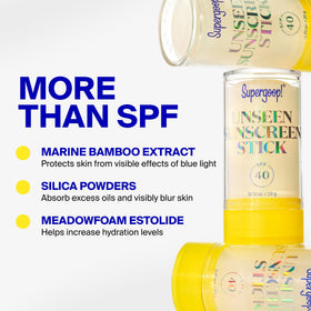 Supergoop! Unseen Sunscreen Stick SPF 40 twist mechanism